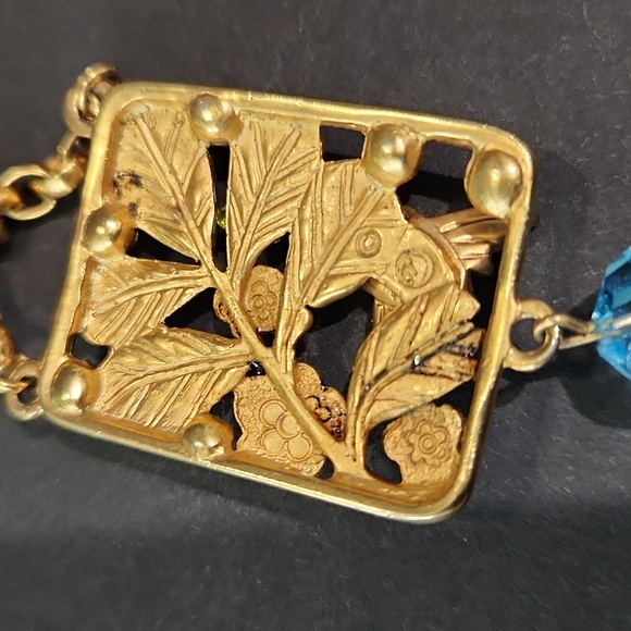 Swarovski genuine vintage bumblebee statement necklace - Picture 5 of 5